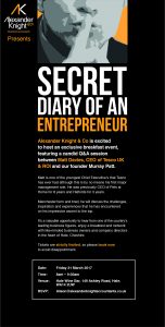 Secret Diary of an Entrepreneur