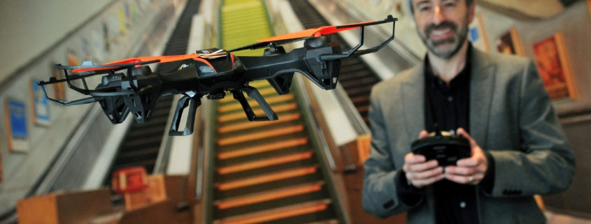 Accountants using drones to complete audit work