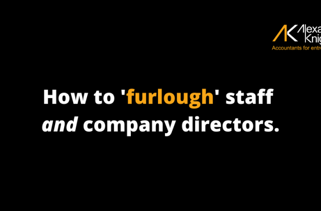 How to furlough staff and company directors