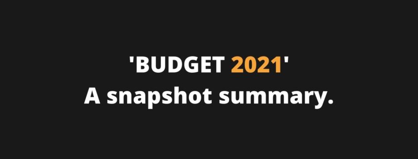 Budget 2021 summary