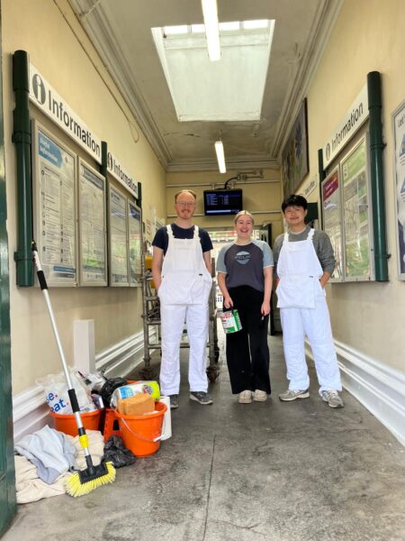 (Colleagues Alastair Tough, Chloe Higginbottom and Owen Li of Alexander Knight & Co in Hale)
